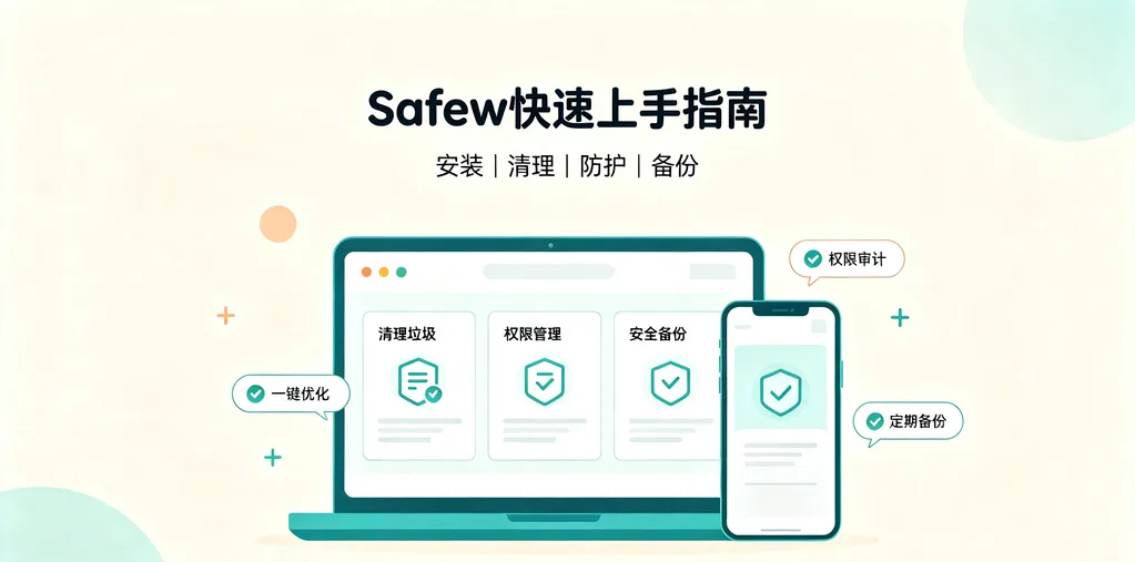 Safew 使用步骤流程示意图